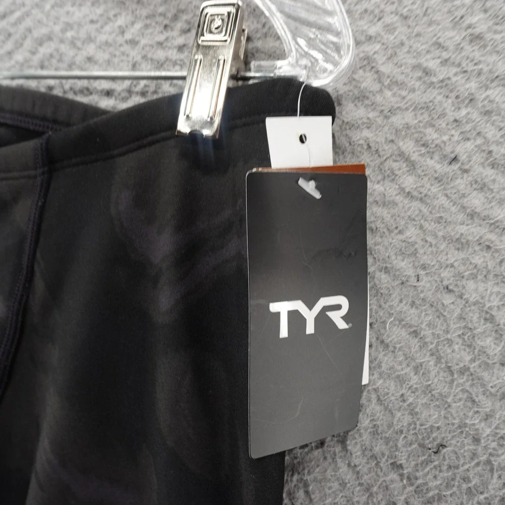 TYR Mens Durafast Elite Vaporwave Jammer Swim Suit Smoke Grey XL 38 NEW